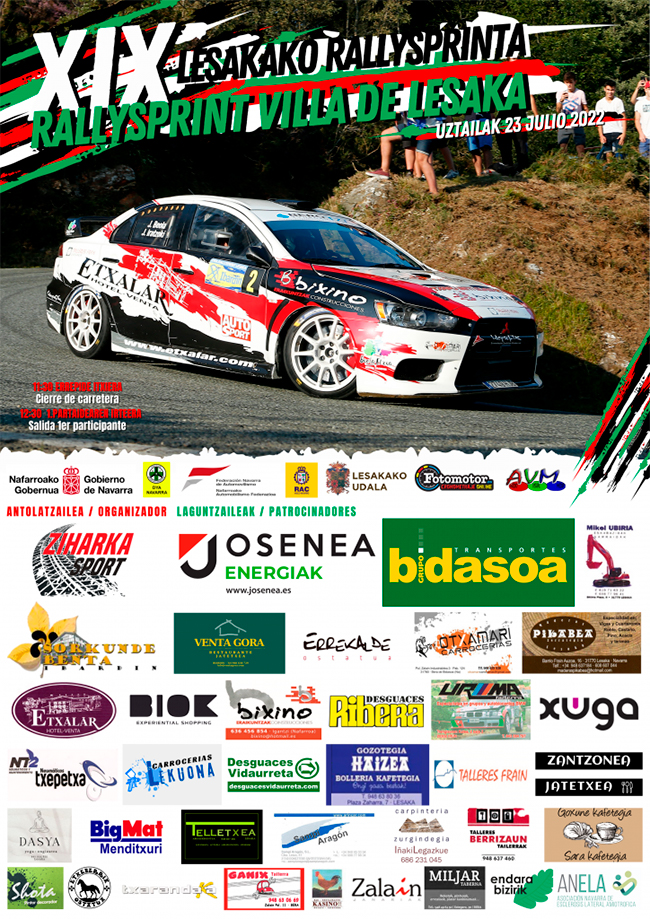 XIX Edici&oacute;n del Rallysprint Villa de Lesaka